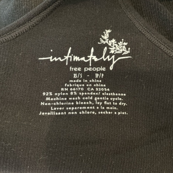 Free people black intimately tank top - Picture 4 of 4